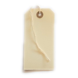 ARTH Manila Strung Tags Luggage Labels White Size 120X60MM Pack of 250