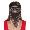 Arabic Bedouin Mask Face Veil Folklore Dance Jewellery Orient Carnival