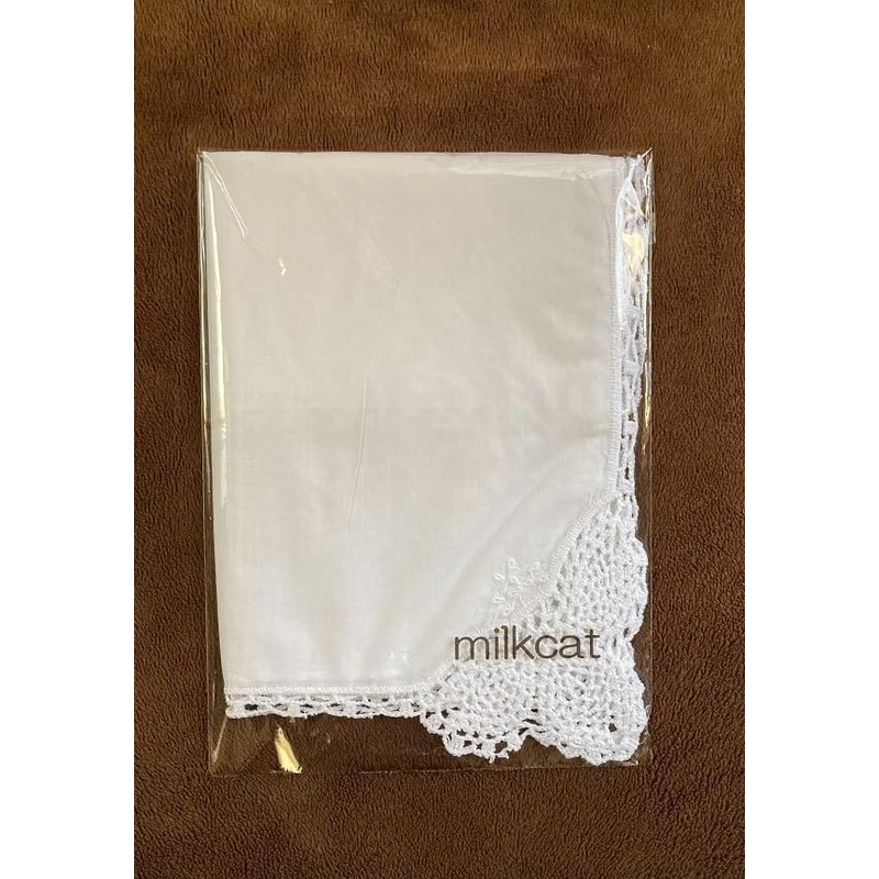 milkcat Cotton Lace Table Napkin Set of 2 Afternoon Tea