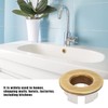 Overflow Ring for Sink Brass Round Sink Overflow Rings Decorative