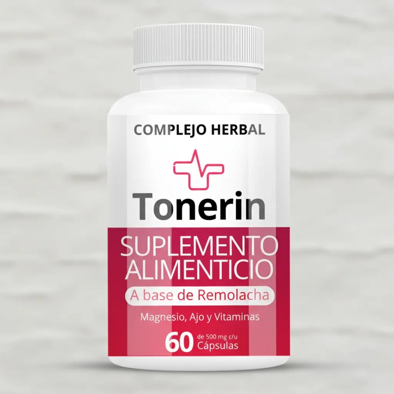 Tonerin Frascos 180 Cápsulas Nueva Presentación