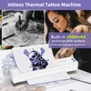 Meiyunprt Tattoo Stencil Printer Bluetooth Stencil Printer for Tattooing Thermal