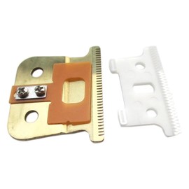 Clippers Detailer Blade Replacement Ceramic Blades #04521 for Andis T Outliner gtx Gold by YTXXDEUS