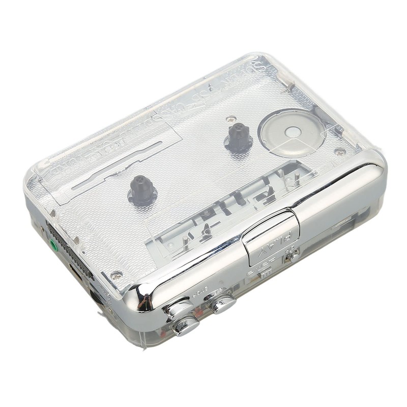 Portable Cassette Player, Cassette Player Pairing Settings Clear Stereo Sound