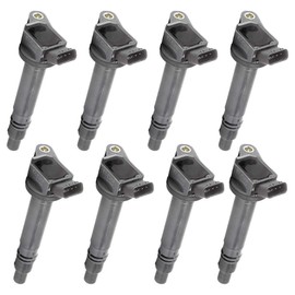 SCITOO Ignition Coil Coils Pack fits for Toyota Tundra 5.7L 2007-2016 for Tundra 4.6L 2010-2016 for Sequoia 5.7L 2008-2016 for ES300h 2.5L 2013-2016 UF507 C1596 5C1653 set of 8