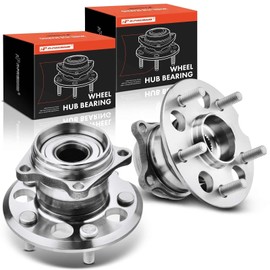 A-Premium 2 x Rear Wheel Bearing and Hub Assembly with 5-Lug Compatible with Toyota Sienna 2004-2010, AWD and with Non-ABS