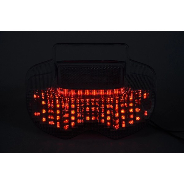 Topzone Brake Tail Light LED Clear Integrated Turn Signal Suzuki