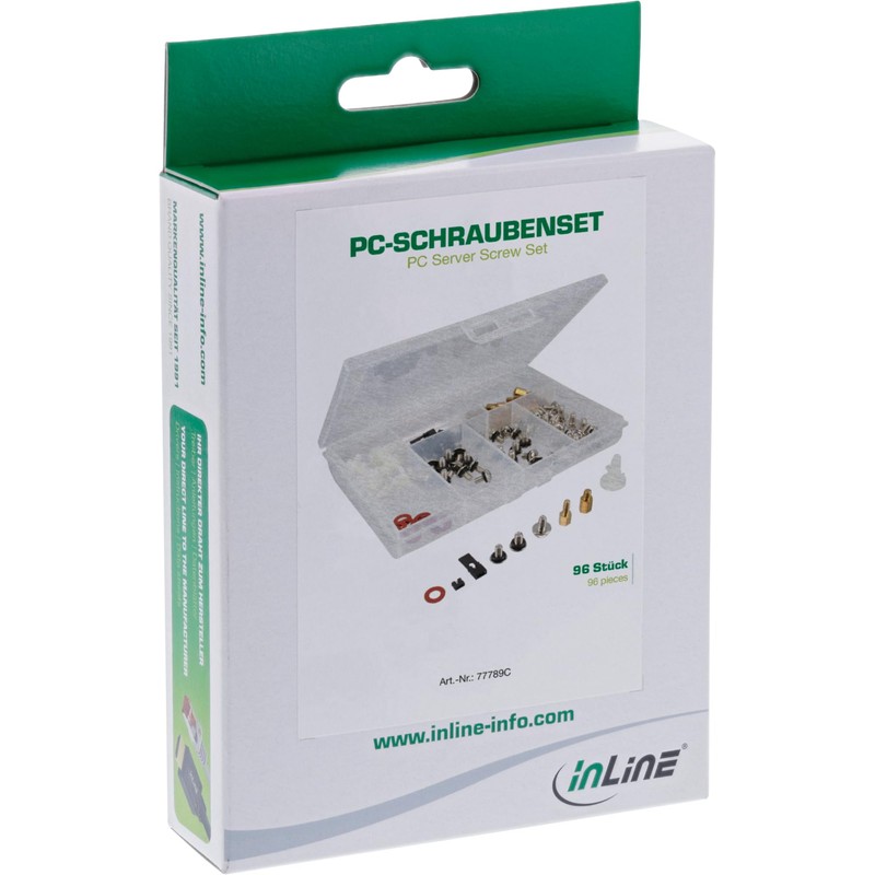 InLine® 77789 °C PC SCREW SET FOR 96 PC Mount