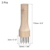 sourcing map Stainless Steel Meat Tenderiser Meat Hammer Needle Nails
