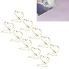50Pcs Place Card Holder Heart Shape Cute Colorfast Table Card
