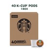Starbucks K-Cup Coffee Pods, Medium Roast, Breakfast Blend for Keurig