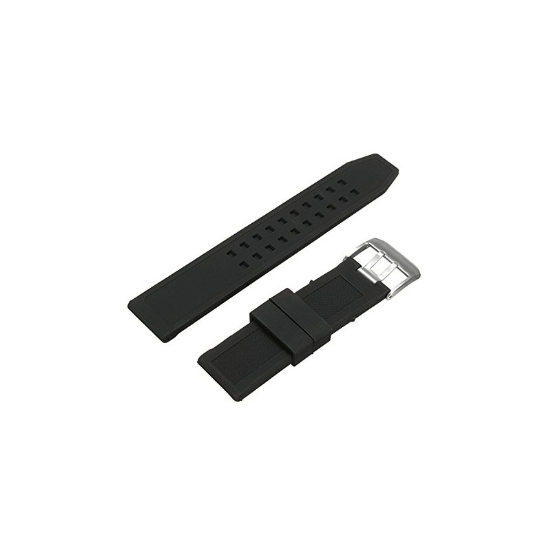 Compatible Replacement Luminox 22mm Watch Rubber Band Strap with Spring