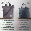 Wenter.S Canvas Shoulder Bag, Large School Bag for Women, Practical