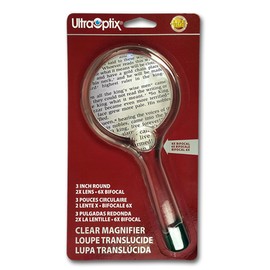 Crystal Clear 3" Hand Held Magnifier