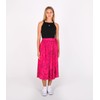 Hurley Women's Midi Wrap Skirt, Knock Out