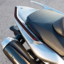 labelbike - Two Stickers Protection Handles Motorcycle - Carbon Red