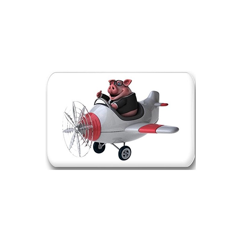Merchandise for Fans 3D Comic Pig Fridge Magnets Rectangular 7