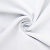 BGment Short White Kitchen Curtains 30 Inch Length - Cafe