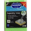 4 x Addis Superdry Anti Bacterial Flat Sponge Mop Refill