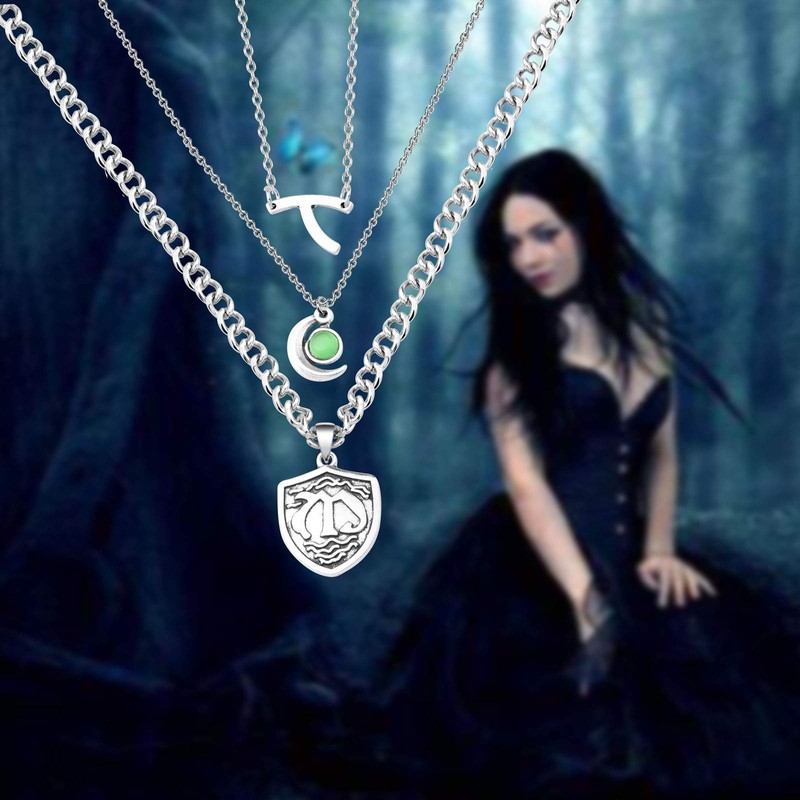 CENWA Hope Mikaelson Inspired Necklace Inspired Jewelry Vampire Jewelry (Hope