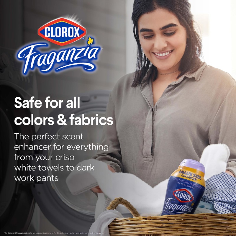 Clorox Fraganzia Laundry Scent Booster Crystals in Lavender with Eucalyptus