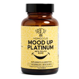 Nootrópico Platinum Para Humor Con Metil Folato Homodeus Sabor Sin sabor