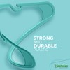 NEATERIZE Clothes Hangers 16 Pack Aqua - Plastic Hangers -