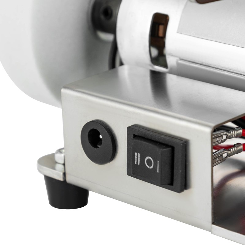 Fichiouy Portable Table Top Grinder Polisher With 7 Adjustable Speed,