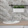 AMAZING WALL 20 Pcs PVC Peel and Stick Backsplash for