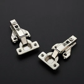 Ravinte 25 Pairs 50 Packs Full Overlay Cabinet Door Hinges,105 Degree Adjustable Concealed Kitchen Cabinet Hinges Soft Close for Face Frame Cabinet