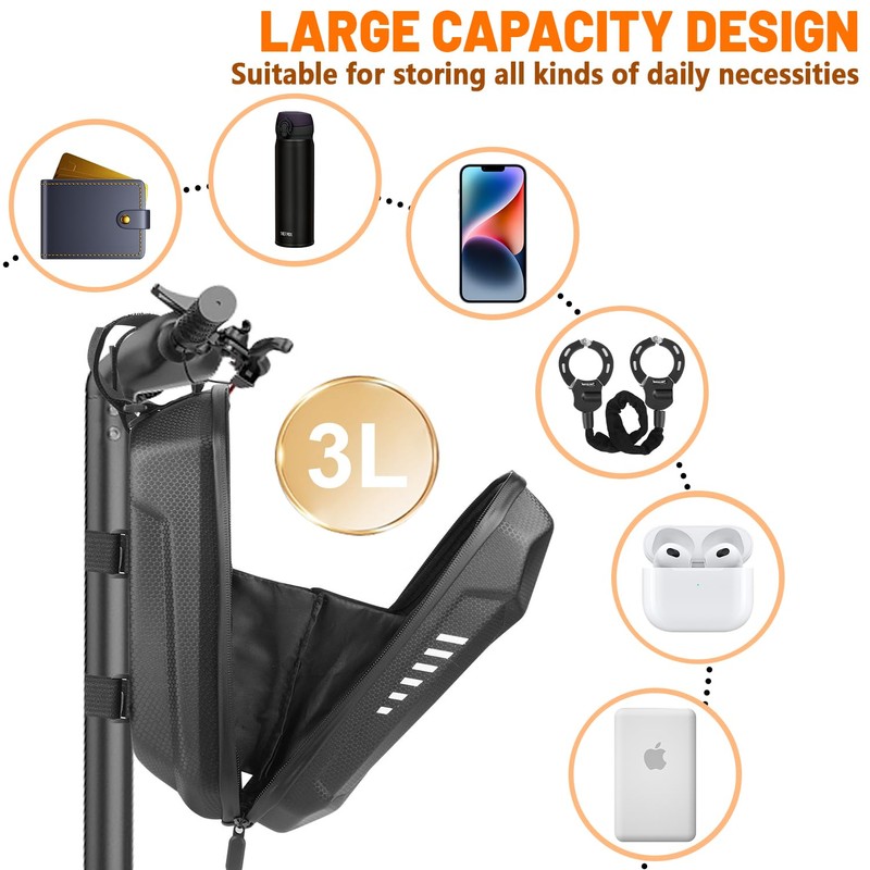SHTALHST Scooter Lock, Universal Scooter Bag, Electric Scooter Accessories, Electric
