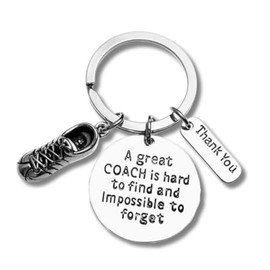 Track Coach Keychain - Great Coach Gifts, Hard to Find