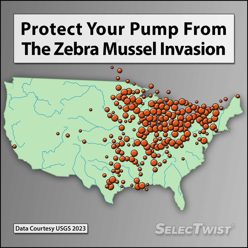 FOOT VALVE - 2" One-Way With ZEBRA MUSSEL Strainer Made