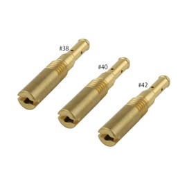 POSH 756007-10 Motorcycle Equipment, Pilot Jet 3 Oversized Pilot Jet Set (28X5-H) [Compatible] Live DIO-ZX (2001-2002)