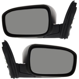 Garage-Pro Driver & Passenger Side Power Non-Heated Mirrors for Honda Accord 2003-2007 Paintable Sedan, Japan or USA Built Vehicle, Standard for Non-Hybrid, Also Fits Hybrid