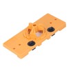 Hinge Hole Saw Jig ABS Concealed Hinge Drilling Guide Locator