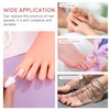 WOONEKY Professional Manicure Training Aid Nail Art Foot Model Elasticity