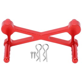 RC Aluminum Alloy Front Car Shell Pillar for Axial SCX24 C10 1/24 RC Simulation Model CarsRed