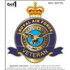 Royal Air Force Veteran Car Sticker - for Exterior or