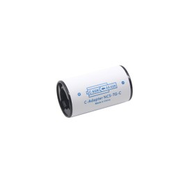 LAMPVPATH (Pack of 4) C Size Battery Adapter, AA to C Battery Adapter Converter Spacer