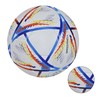 Training Soccer Ball PU No. 5 Symbol Highly Elastic Inflatable