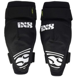 IXS Erwachsene Knee Guard Hack Knieschoner, Black, M