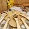 Kitchen Bamboo Wood Measuring Spoons for Measuring Dry and Liquid