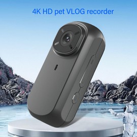 4K WiFi Body Camera, Ultra HD Wearable One Button Camera, Portable Video Recorder, Camera for Sports Pet Records Security Law Enforcement
