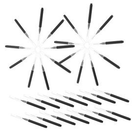 Beavorty Brow Brush Set of 100 Eyebrow Lamination Brushes Lash Extension Spoolies Eyebrow Tools Portable for Travel Makeup Bag Essentials