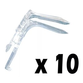 Edigar Espejo Vaginal Desechable No Esteril Mediano Edigar 10 Pzas