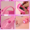 Nosiny 2 Pieces Kids Flashlights for Toddlers Pink Girls Plastic