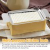 EBQOSK Butter Slicer Cutter, Stainless Steel Butter Cutter Slicer -