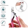 Acrylic Nail Clippers, Rustproof Nail Clippers for Acrylic Nails, Stainless