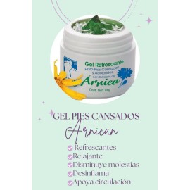 Gel Arnica Pies Cansados Y Adoloridos Con Árnica Fresh Feet